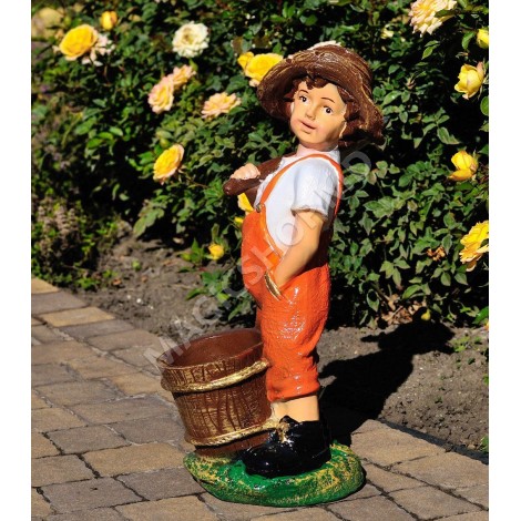 Садовая фигурка Cera Помощник (цветочник)